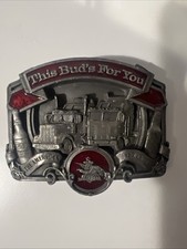 Vintage Budweiser Belt Buckle