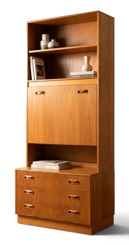 Plan fresco teak bookcase - fresco,