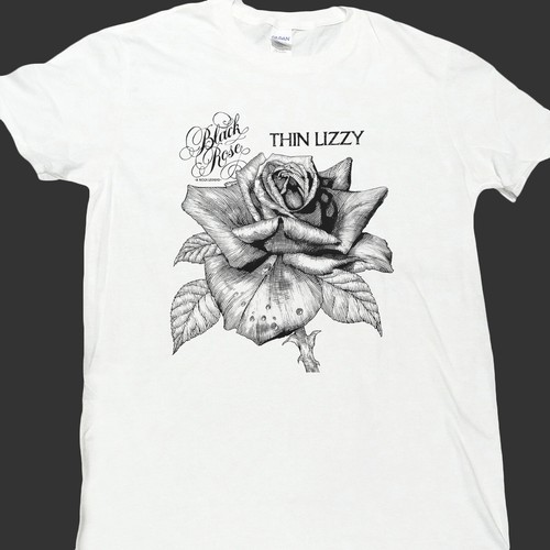 Thin lizzy rock metal shirt - thin,