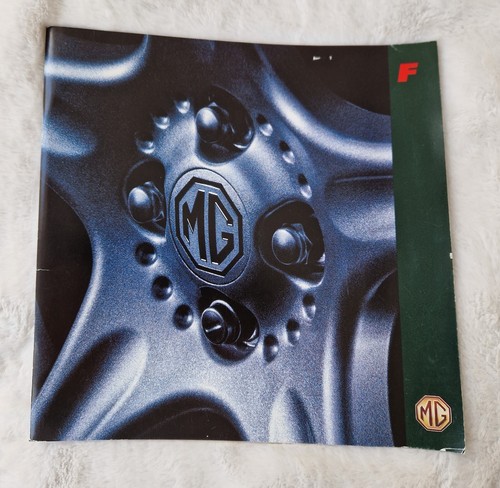 Rover mgf sales brochure - sales, 1995