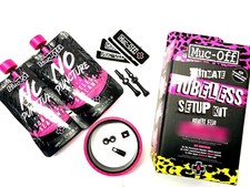 Muc Off Ultimate Tubeless Setup Kit XC MTB Trail Fat Road Bike 23 - 25mm - Black