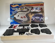 Hot Wheels Electric Challenge WRC Rally Pro Challenge Slot Car Set 1:43 Rare
