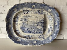 Fine 19th Century Large Blue &