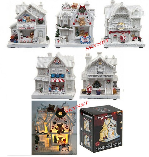 Light christmas village - light, up