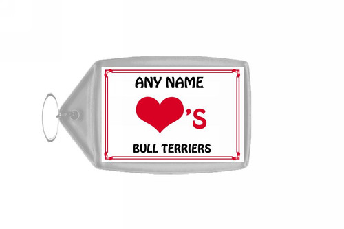 Love heart bull terriers - heart,