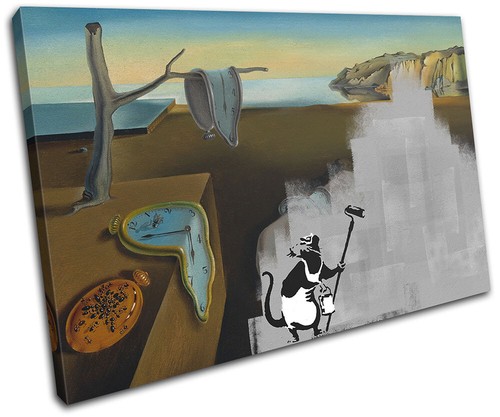 Salvador dali banksy - salvador, delete
