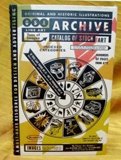 Line Art Archive - Catalog of Stock Art by Charles S. Anderson - 1st/1st - 1995 