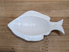 Vintage Spode Velamour Fish Dish Small Pin Condiment Dip Ceramic Seaside