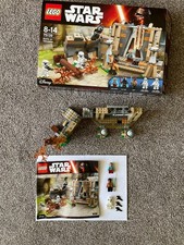 Lego Star Wars 75139 Battle on Takodana with 3 of 5 minifigures BOX & Inst.