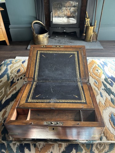 Antique wooden writing slope - antique,