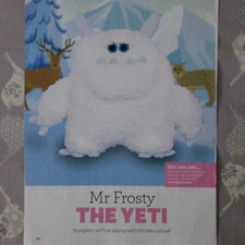 Knitting pattern of Mr Frosty