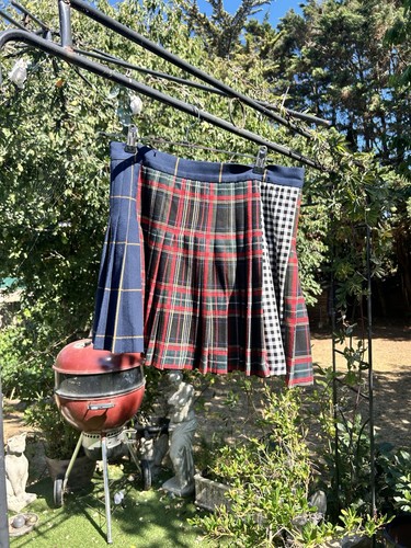 Zara above knee multi - multi, tartan