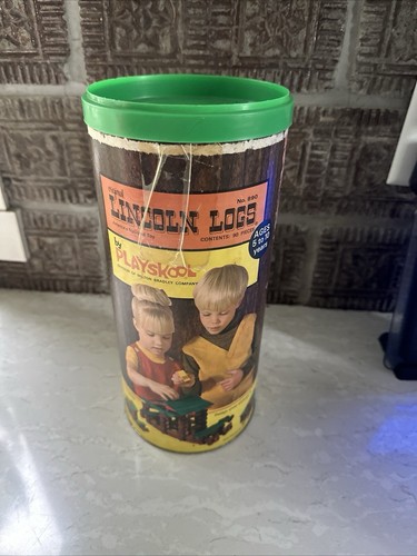 Vintage playskool lincoln - vintage,