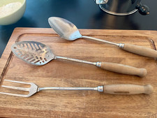 Vintage Skyline Utensil Set (GENUINE STAINLESS STEEL) Made in Burnley England