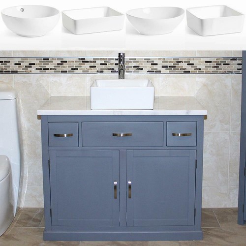 Bathroom vanity unit grey - unit, |