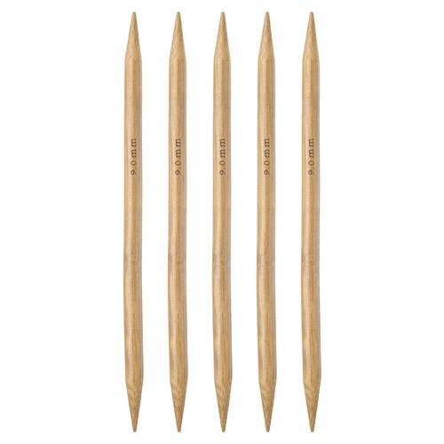 5pcs bamboo knitting needles - bamboo,