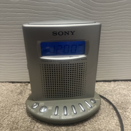 Sony icf c713l alarm - alarm, clock