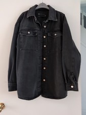 ASOS Womens Black Denim Shirt
