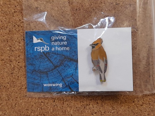 Rspb waxwing gnah - gnah, blue