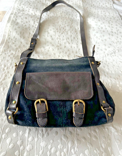 Suede leather handbag quality - suede,