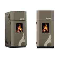 log burner with back boiler 18 KW