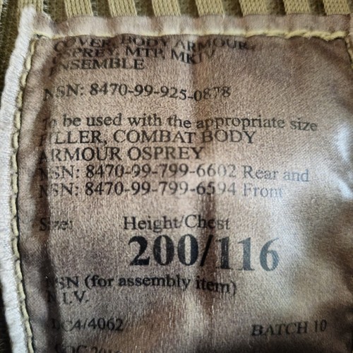 Osprey mk4 body armour - osprey,
