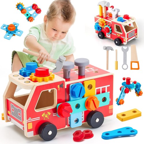 Kids tool set - kids, wooden