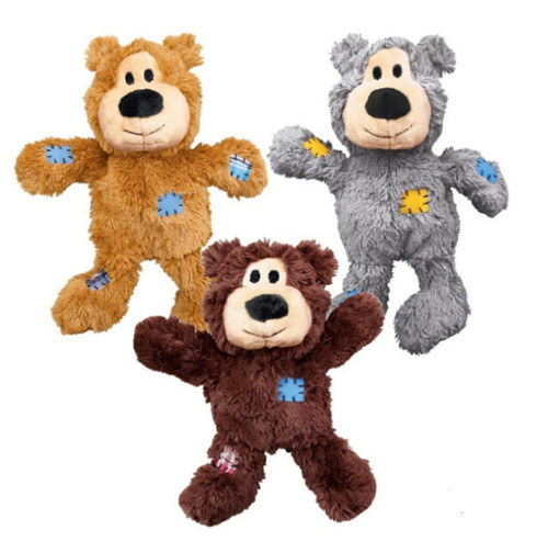 Kong wild knotts teddy bear - wild,