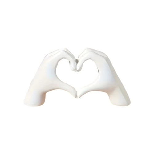Nordic style resin hand love - style,