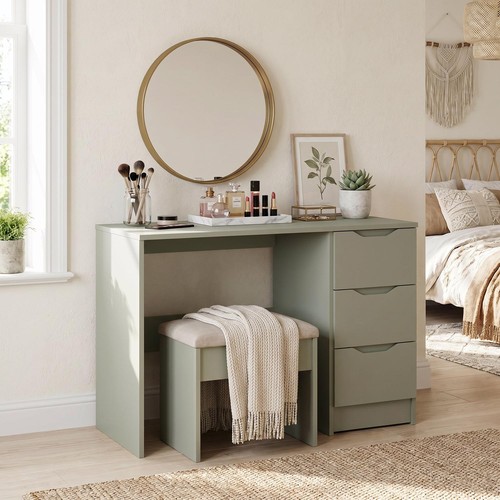 Sage green finish drawer - finish, 3