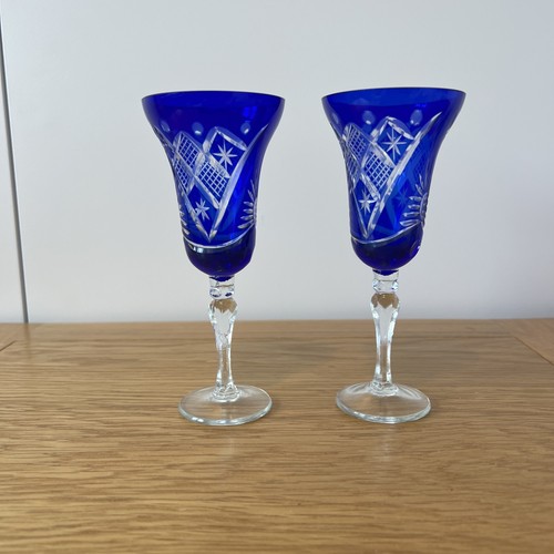 Stemmed wine glasses goblet - 2,