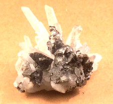 Quartz with Sphalerite Crystal