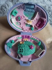 Polly Pocket Pony Parade Horse Unicorn Purple Meadow. No Figure. Bluebird 1995