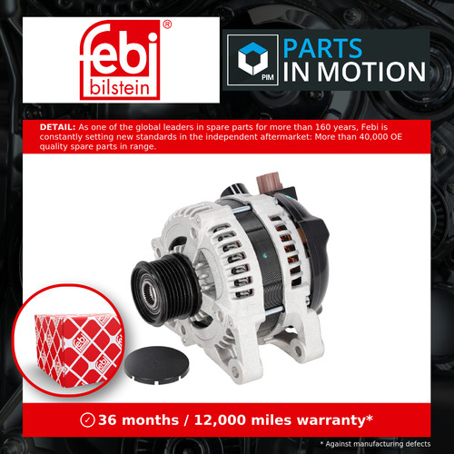 Alternator 193164 febi 1229259 - alternator,