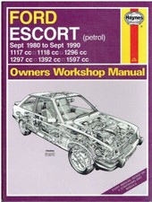 FORD ESCORT MK3 MK4 INCL XR3