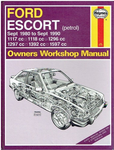 Ford escort mk3 mk4 - ford,