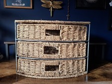 Wicker Chest of Drawers with