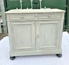 Antique Grey French 2-door &
