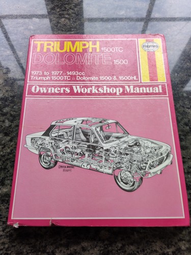 Triumph 1500tc dolomite - dolomite, 1500