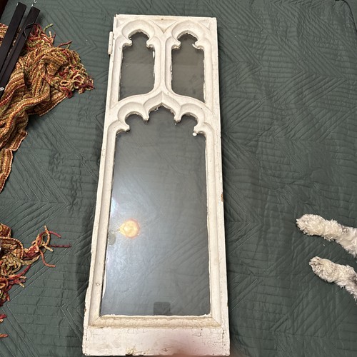Antique gothic window sash - antique,
