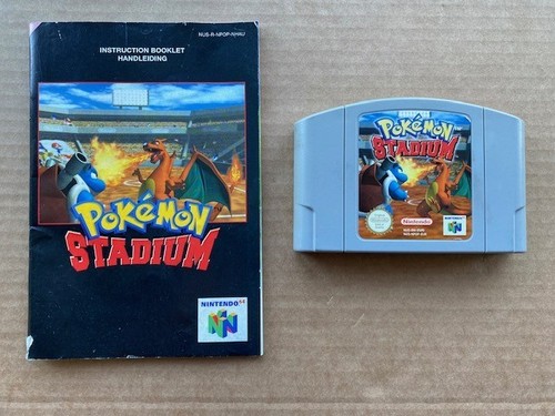 N64 pokemon stadium - pokemon, with