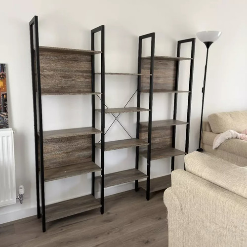 Large industrial bookcase - large,