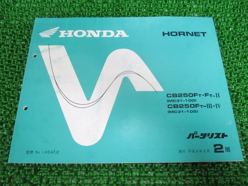 Hornet 250 parts list 2nd - hornet,