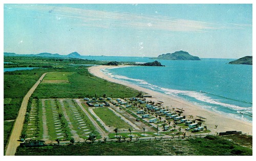 Vintage postcard las canoas - vintage,
