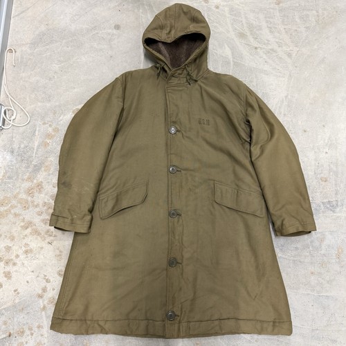 Vintage ww2 usn deck jacket - vintage,