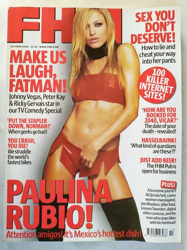 Fhm magazine october 2002 - fhm,