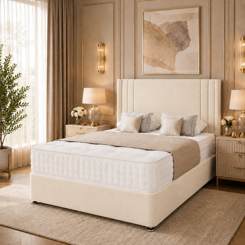 Ottoman storage divan bed - hb-1,