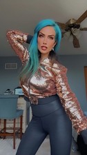 New Look Rose Gold Sequins