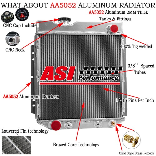 Row radiator for ford - 2,