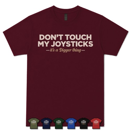 Don touch joysticks - don't,
